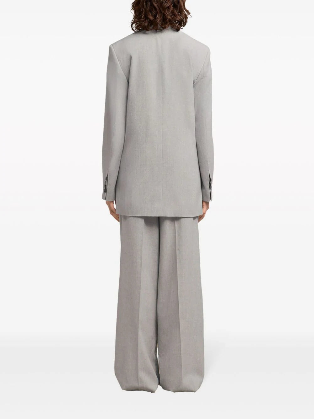 AMI Paris double-breasted virgin wool blazer