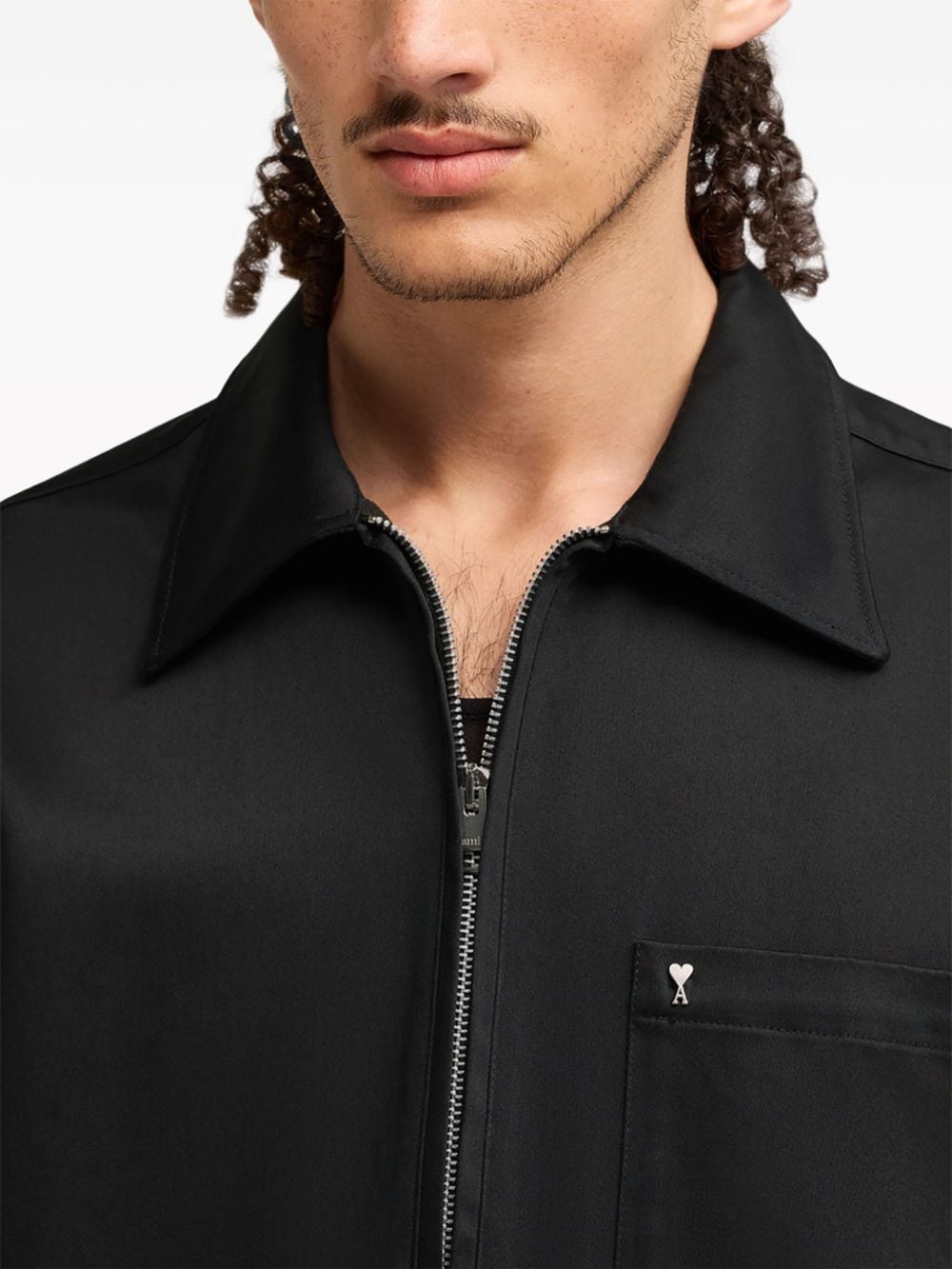 AMI Paris Ami de Coeur bomber jacket - Image 6