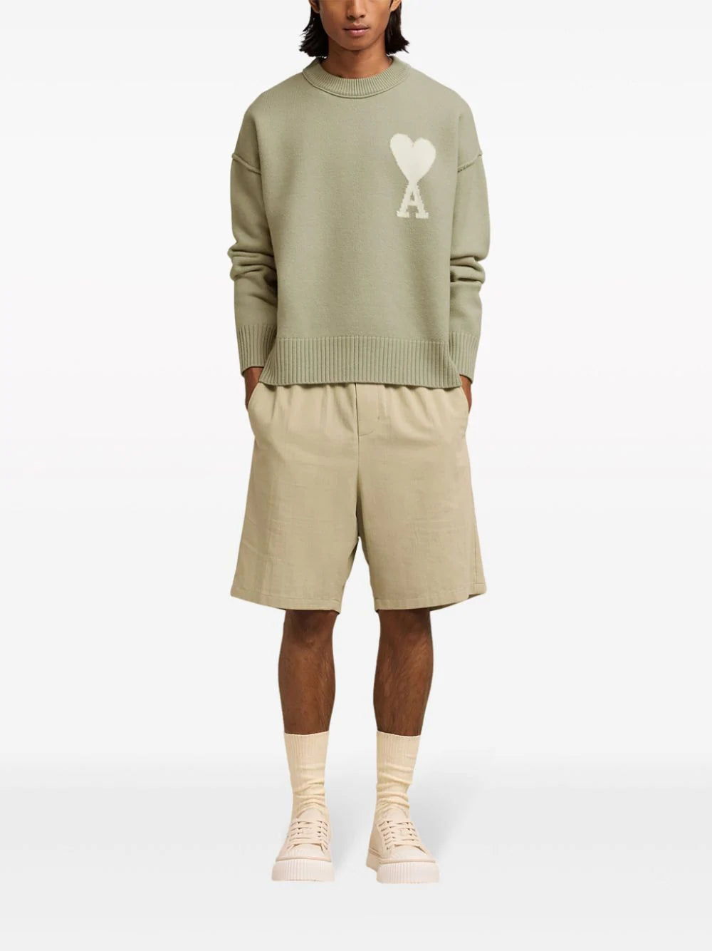 AMI Paris  Ami de Coeur wool jumper