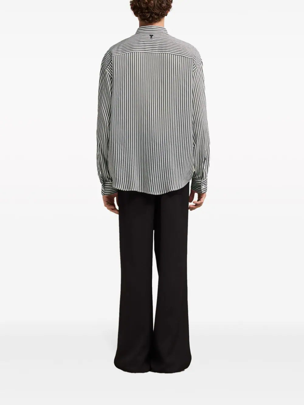AMI Paris Ami De Coeur striped shirt