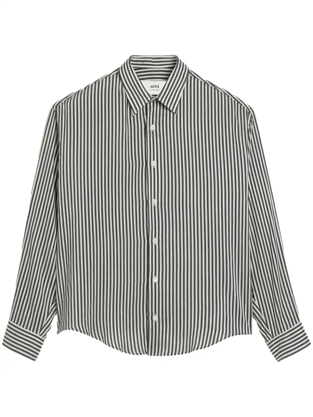AMI Paris Ami De Coeur striped shirt