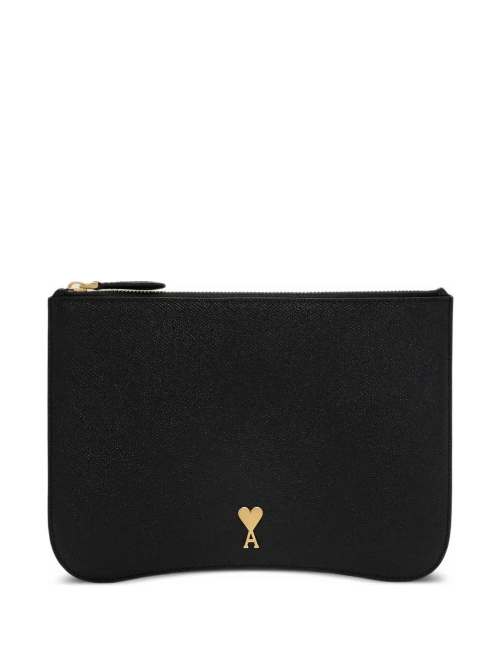 AMI Paris  Paris Paris leather pouch