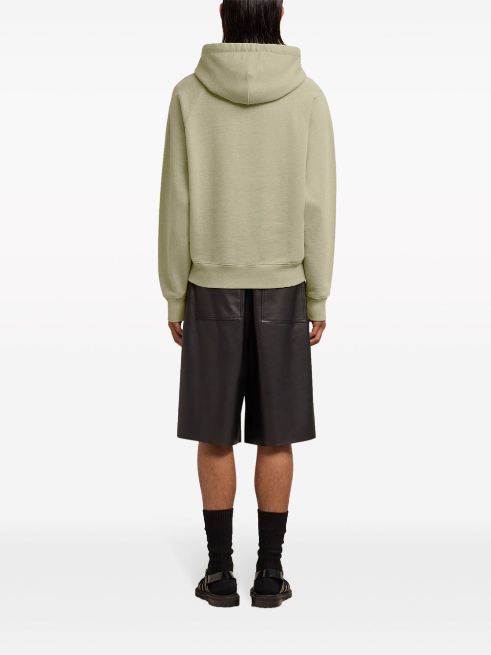 AMI Paris  Ami de Coeur-embroidered zip-up hoodie