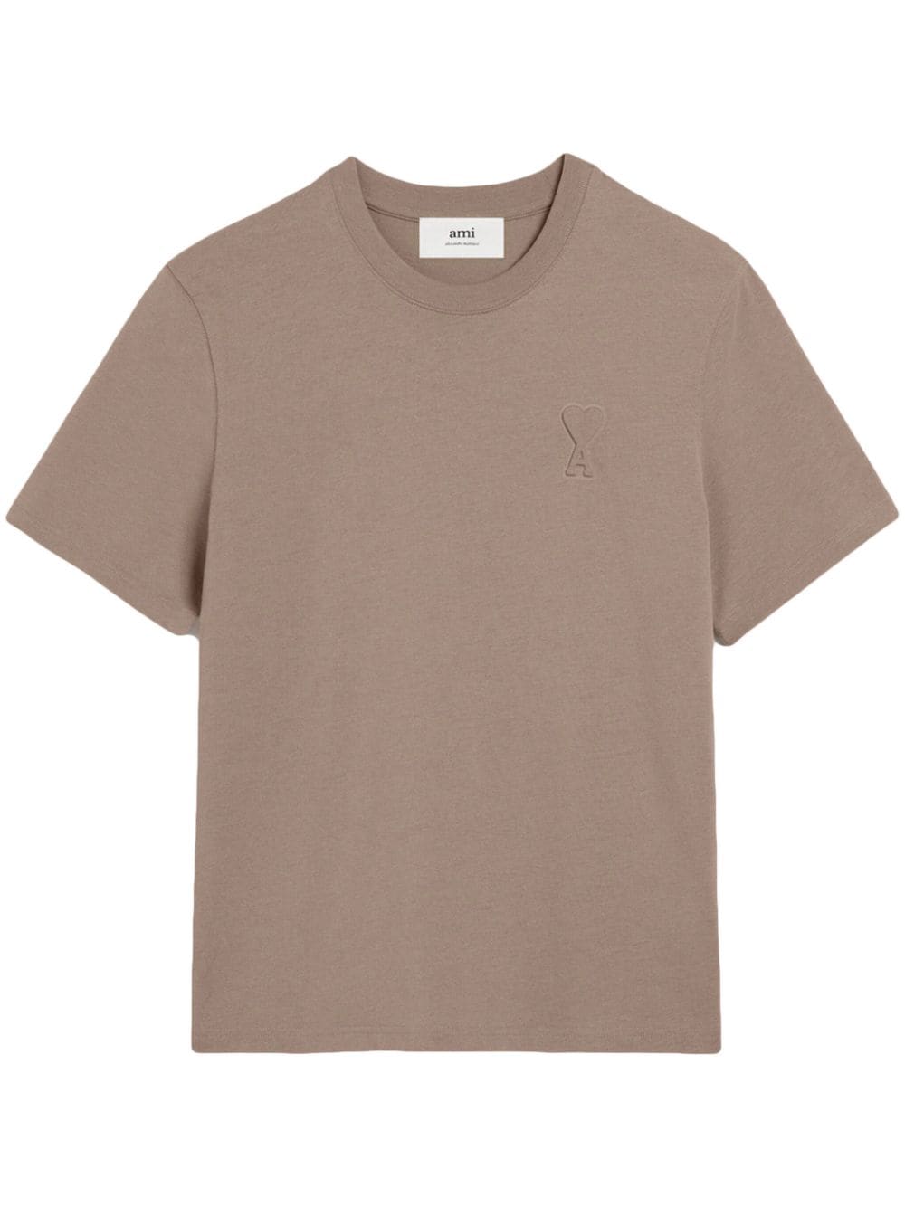 AMI Paris  logo-embossed cotton T-shirt