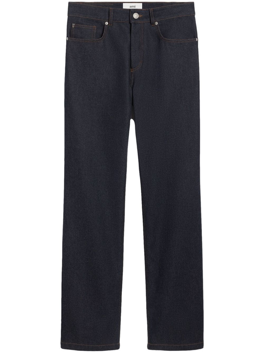 AMI Paris  mid-rise straight-leg jeans