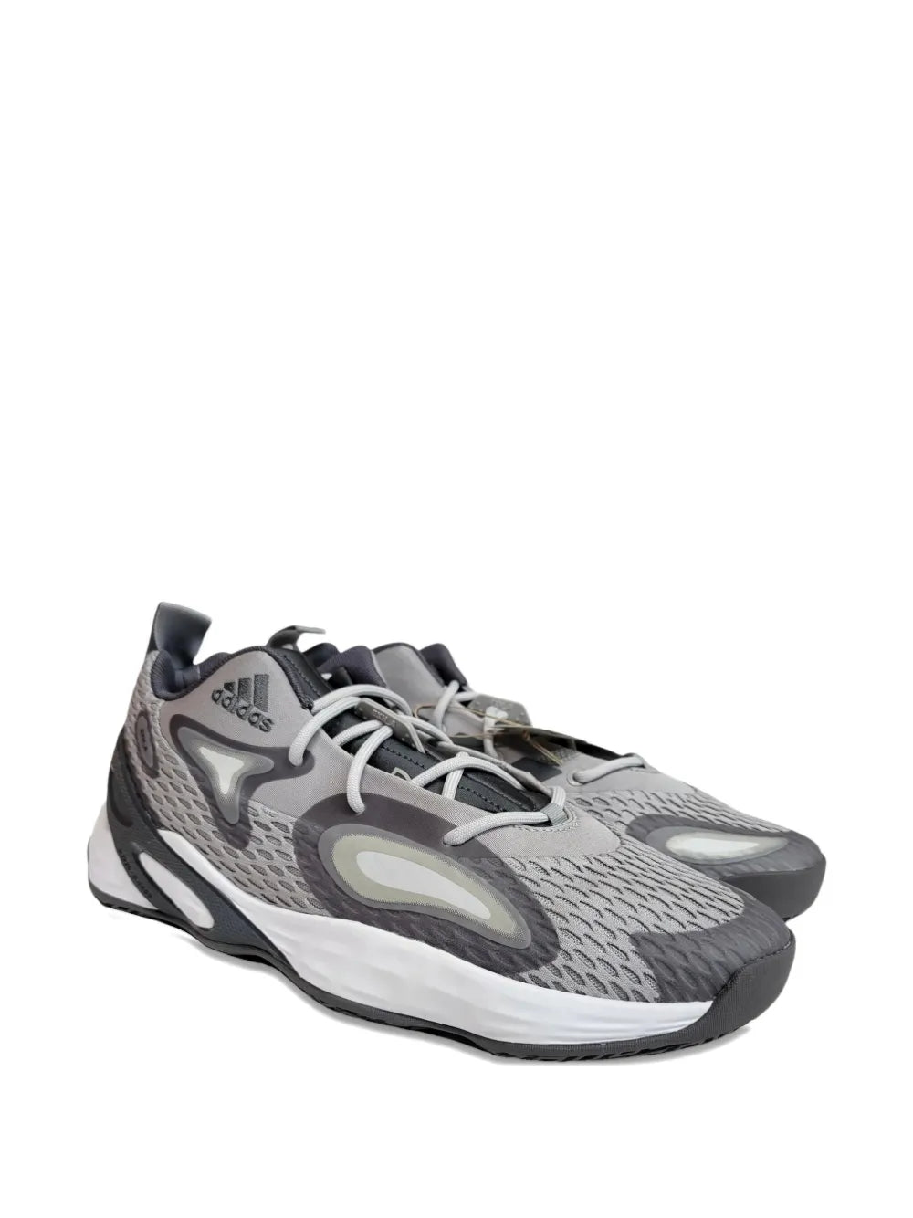 adidas Exhibit A "MID Grey/Dark Grey/Light Grey" sneakers