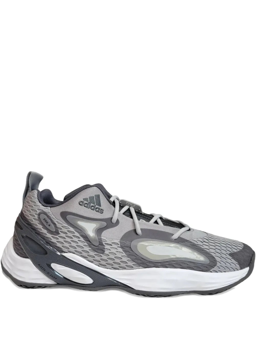 adidas  Exhibit A "MID Grey/Dark Grey/Light Grey" sneakers