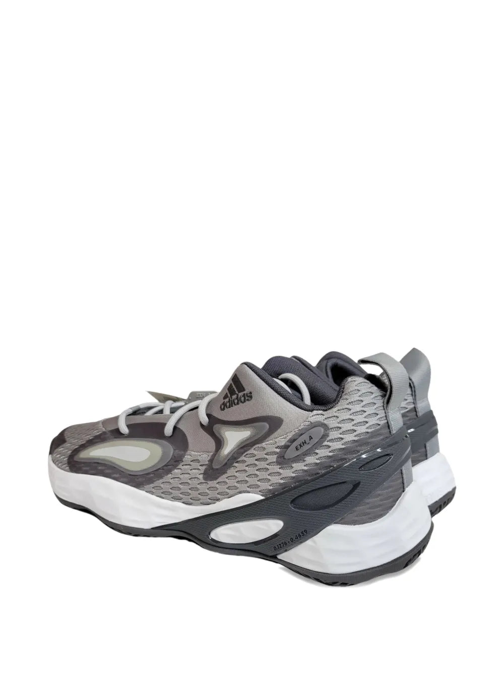 adidas Exhibit A "MID Grey/Dark Grey/Light Grey" sneakers
