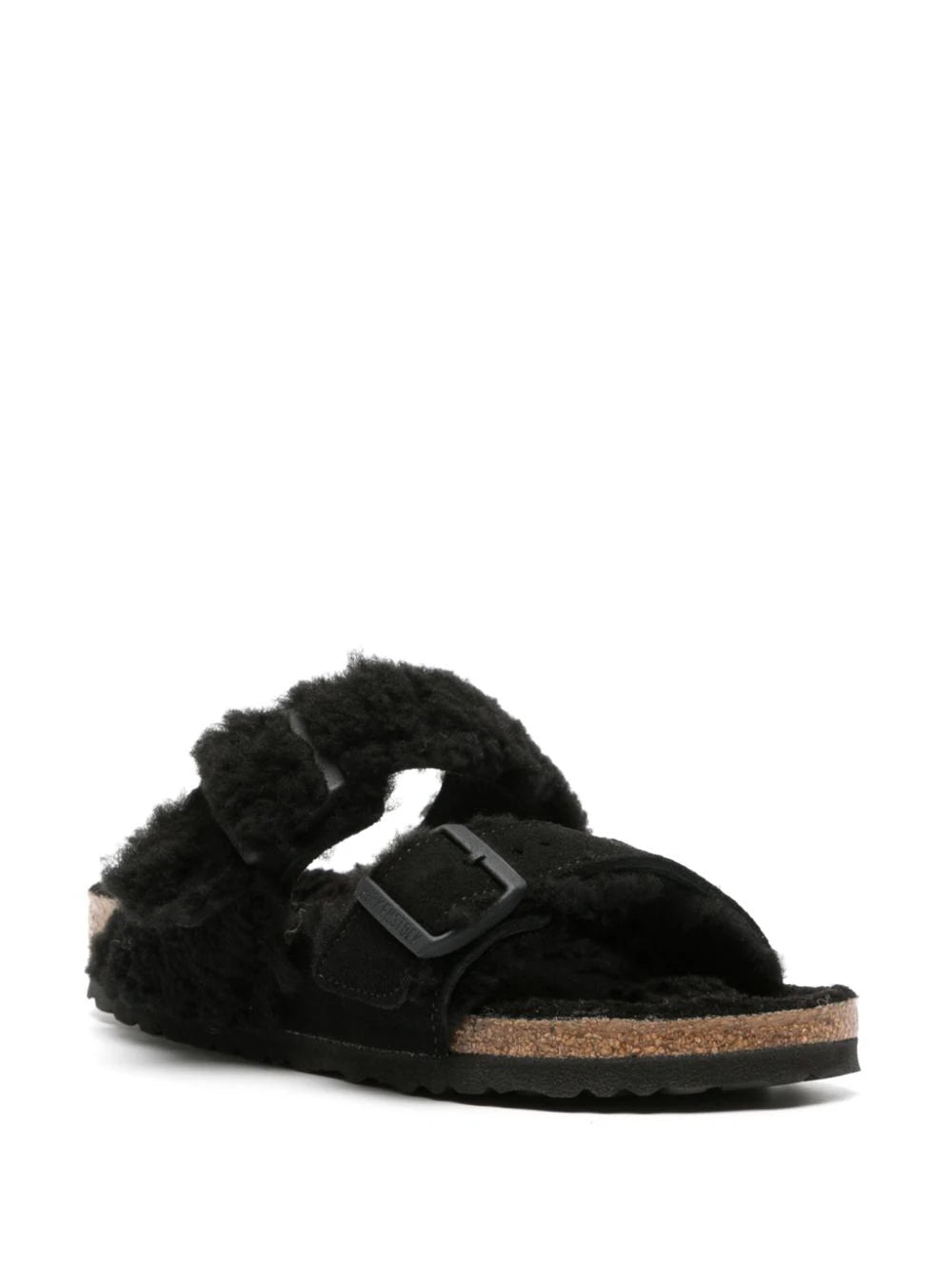 Birkenstock Arizona shearling-lined sandals