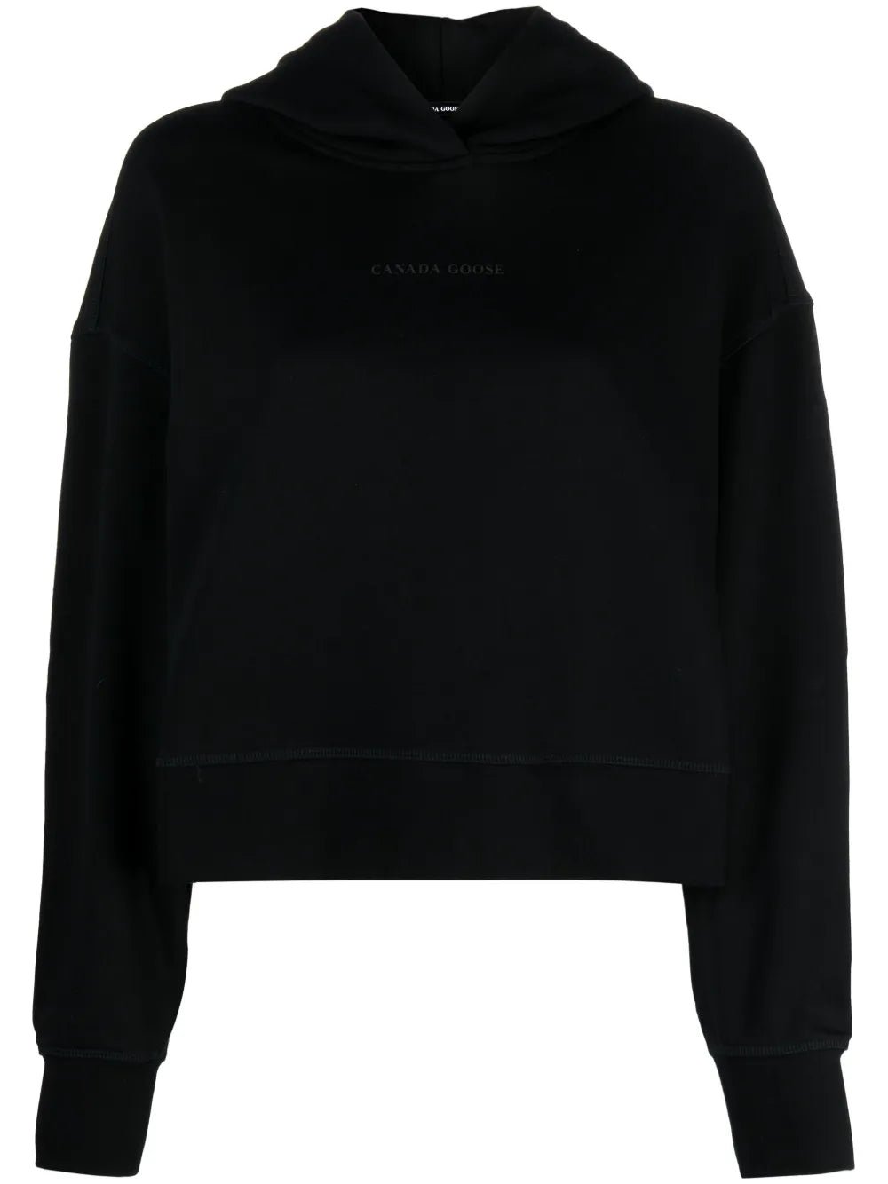 Canada Goose  logo-embossed cotton hoodie