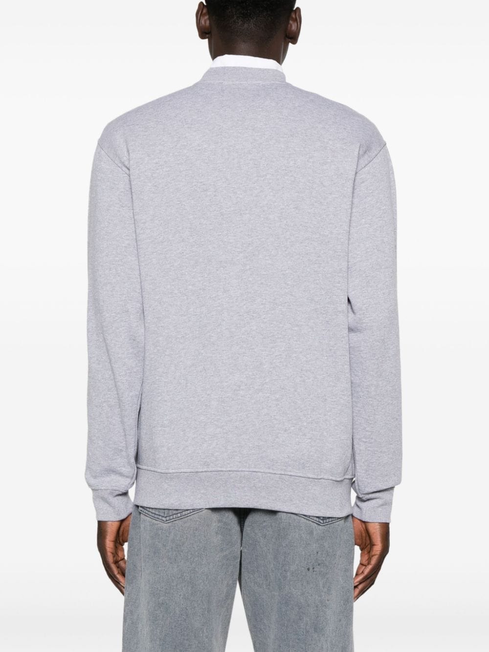 A.P.C. x JW Anderson logo-embroidered cotton sweatshirt
