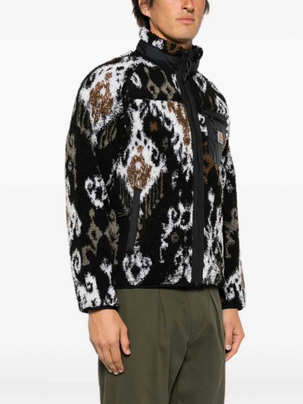 Carhartt WIP  Prentis Liner camouflage fleece jacket