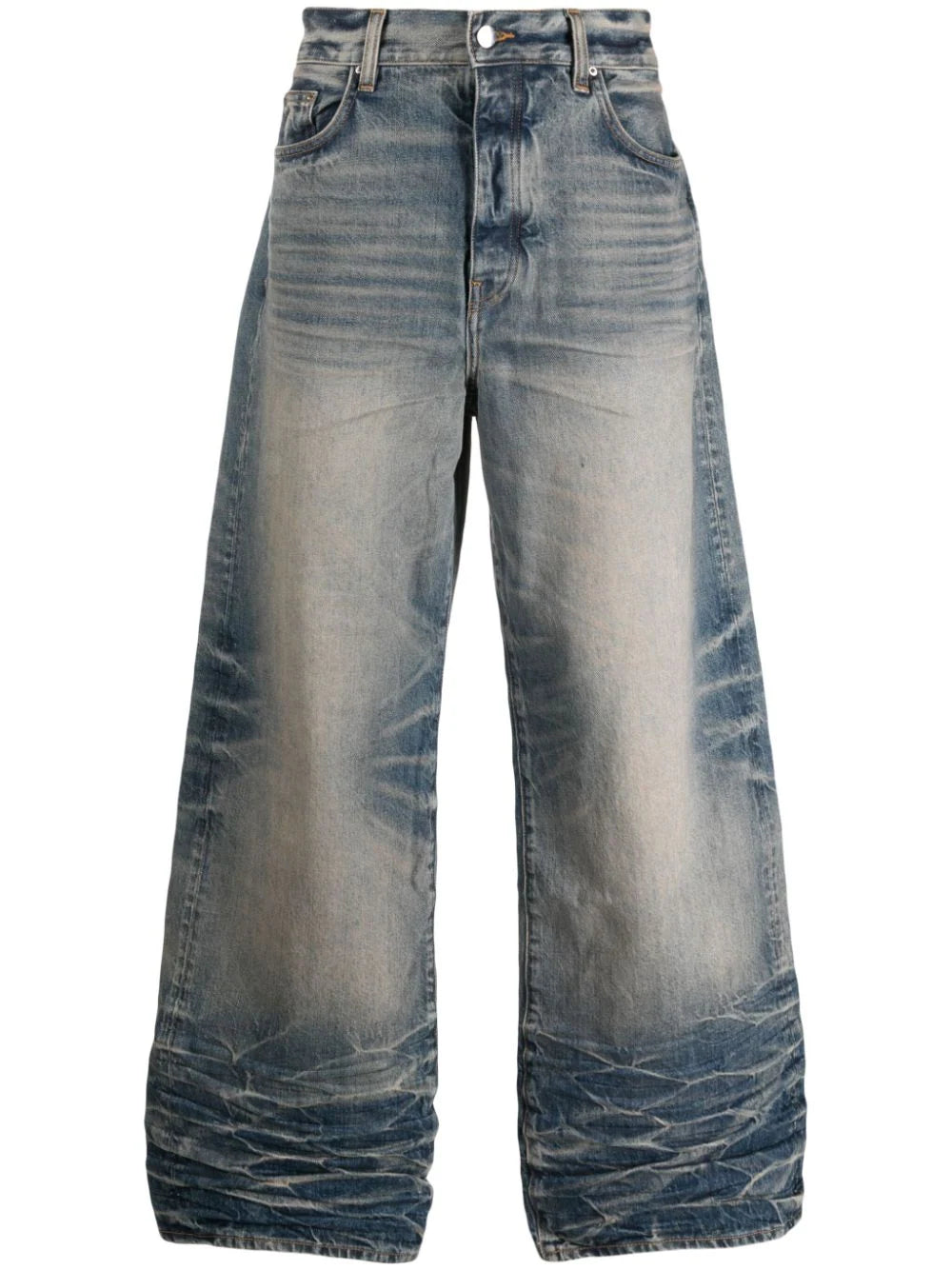 AMIRI  faded wide-leg jeans