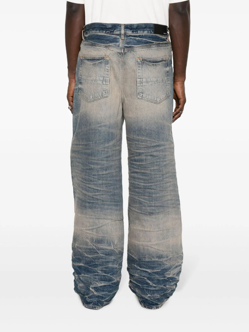 AMIRI  faded wide-leg jeans