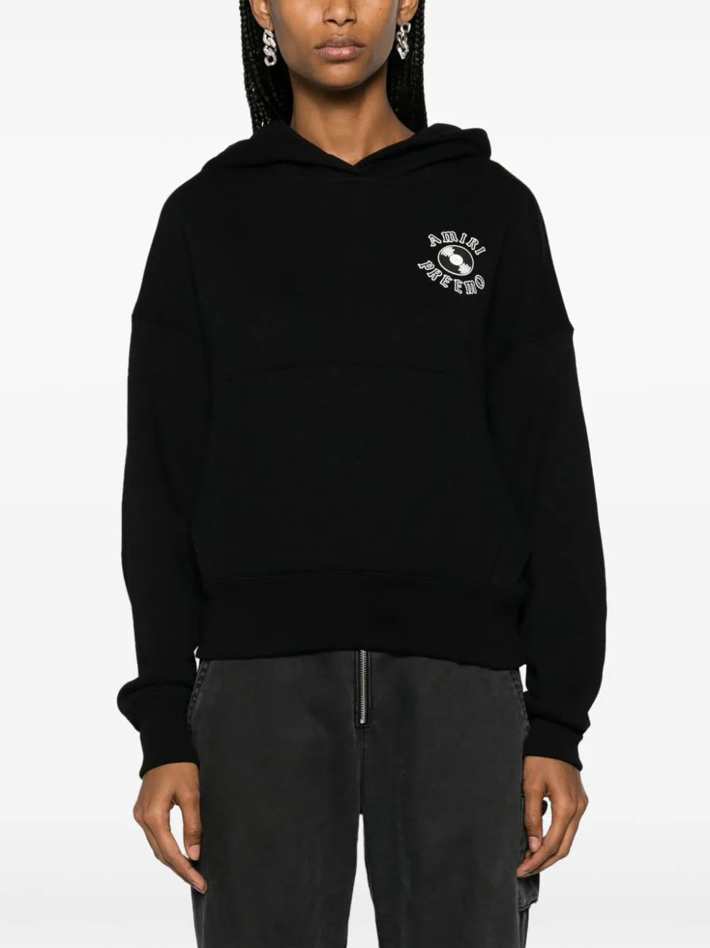 AMIRI  Premier Records Cocoon cotton hoodie