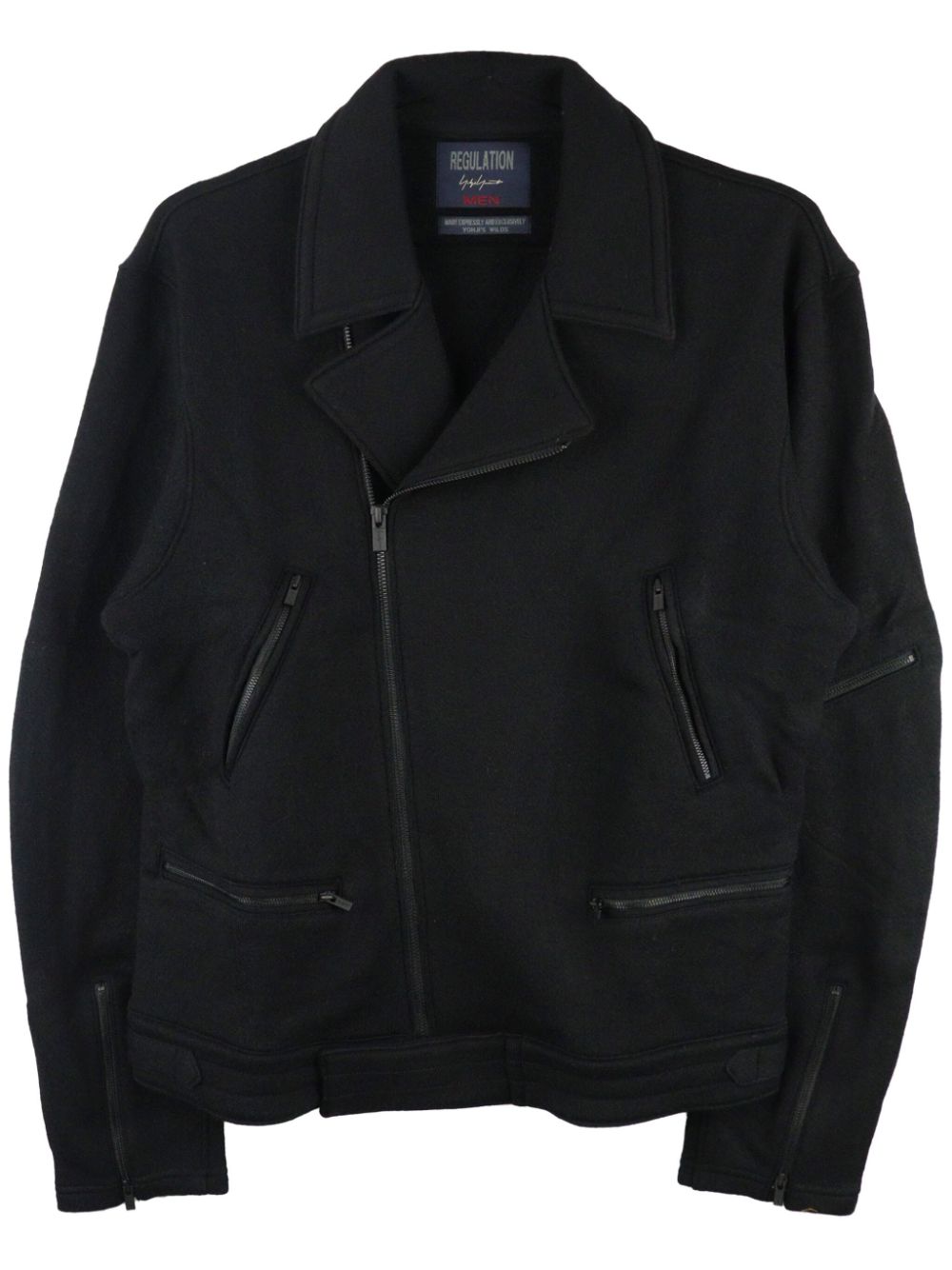 Yohji Yamamoto  Re felted biker jacket