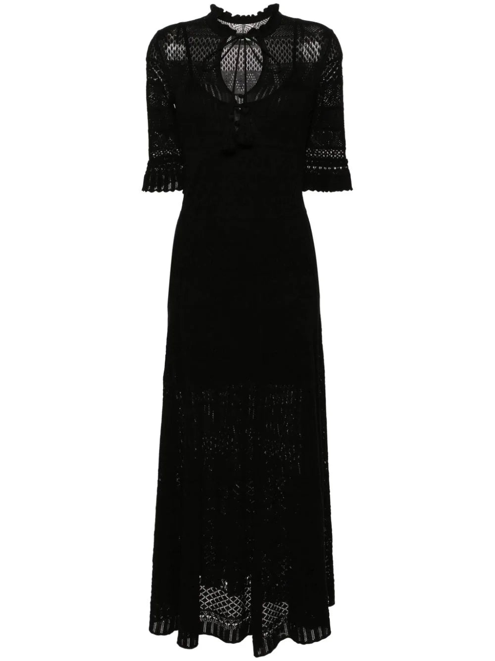 Zadig&Voltaire  Memphis pointelle-knit maxi dress