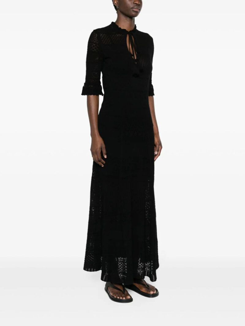 Zadig&Voltaire  Memphis pointelle-knit maxi dress
