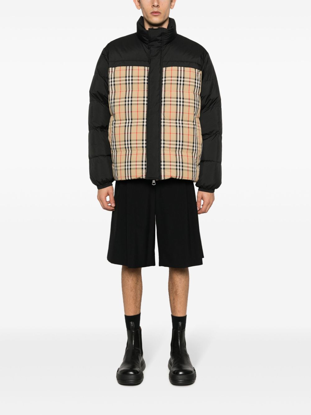 Burberry reversible padded puffer jacket