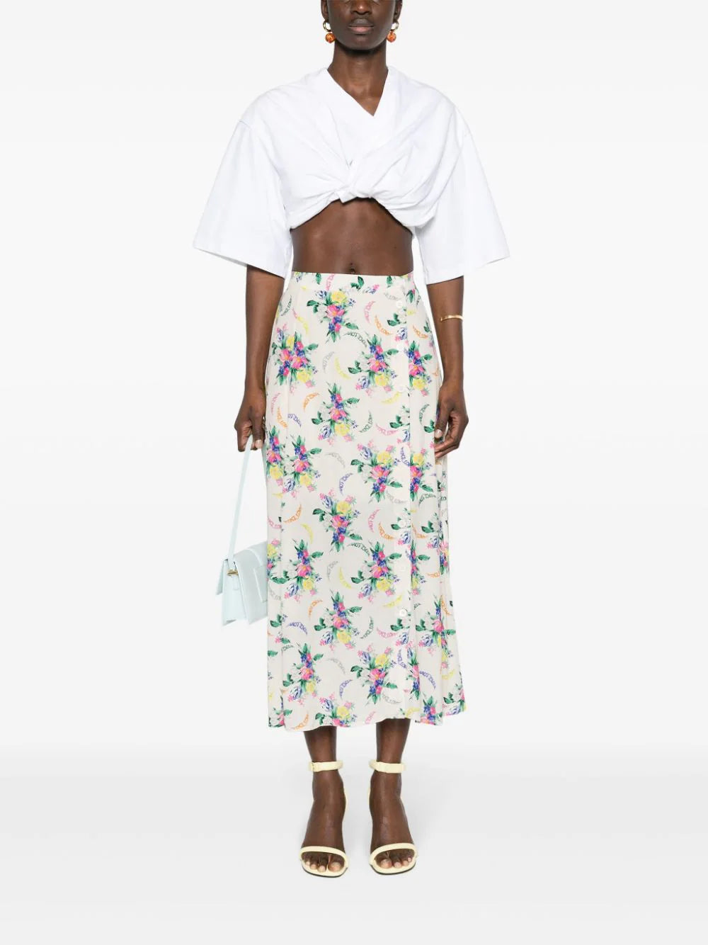 Zadig&Voltaire  June floral-print midi skirt