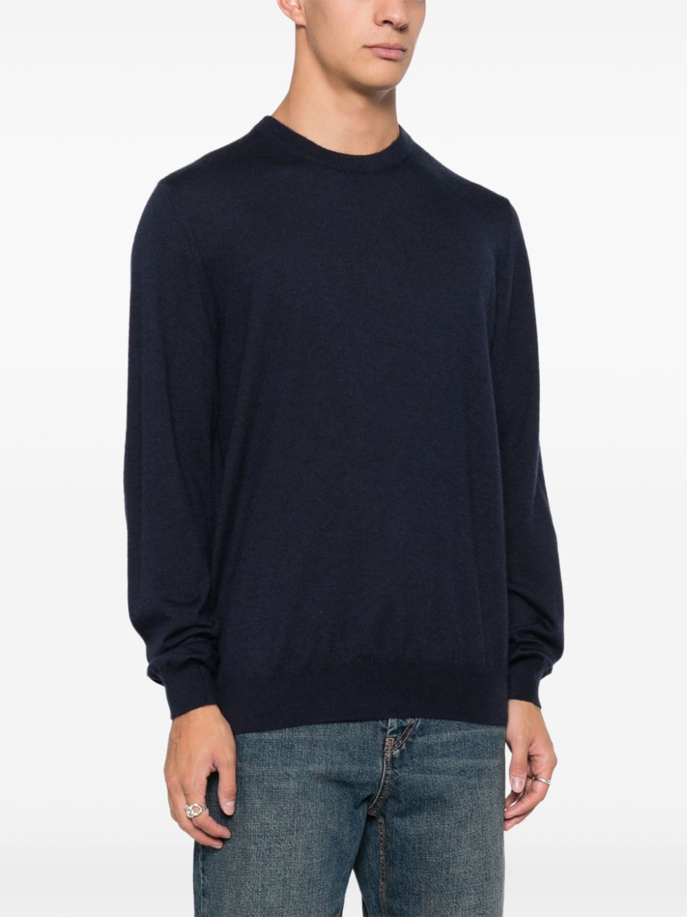 BOSS  crew-neck cashmere jumper