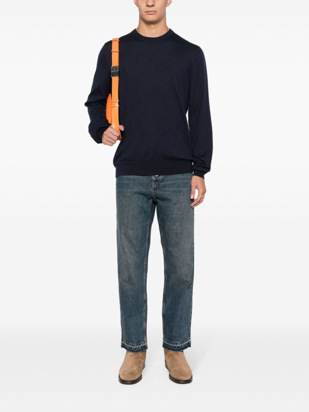 BOSS  crew-neck cashmere jumper