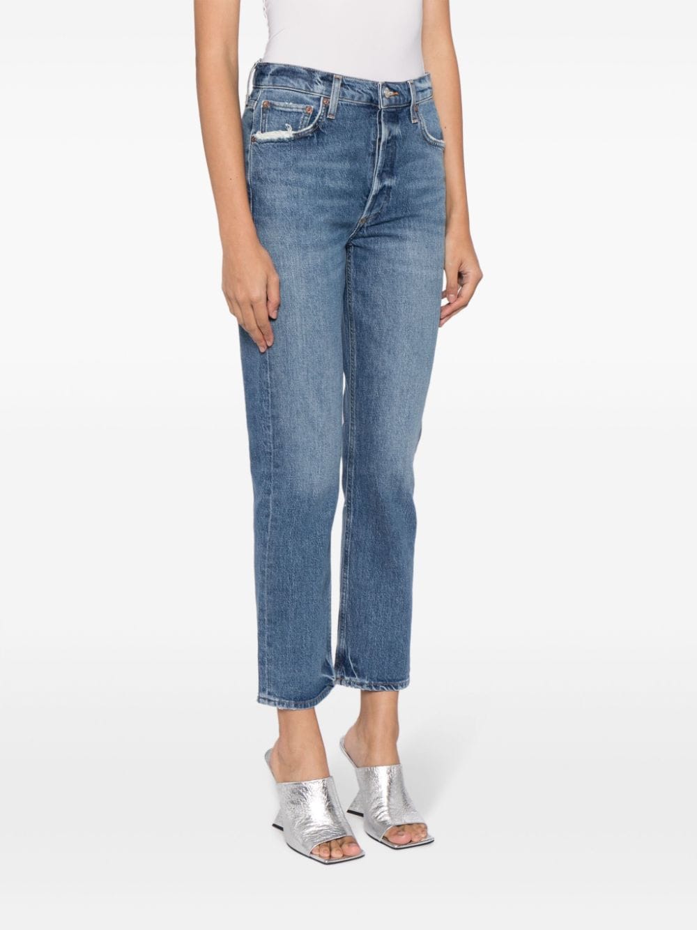 AGOLDE Riley cropped jeans