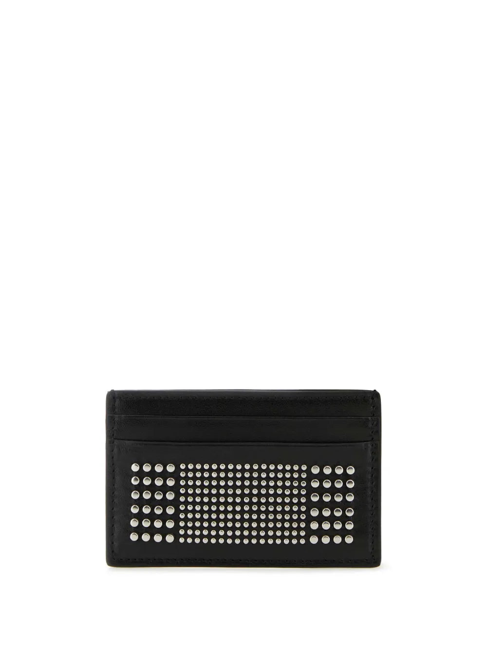 Alexander McQueen studded leather card holder
