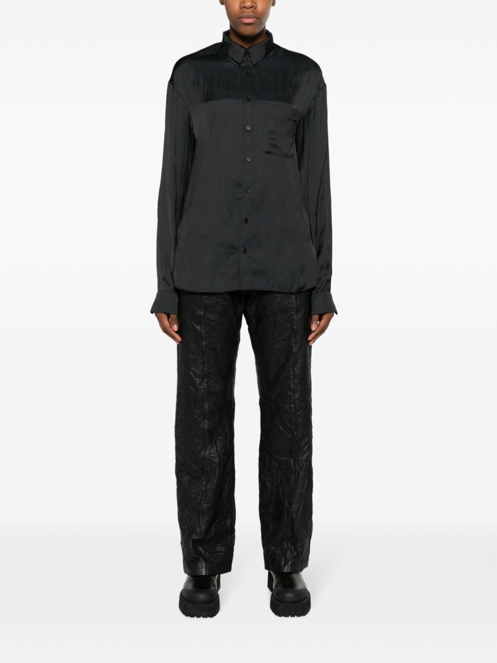 Zadig&Voltaire  long-sleeved dropped-shoulder shirt