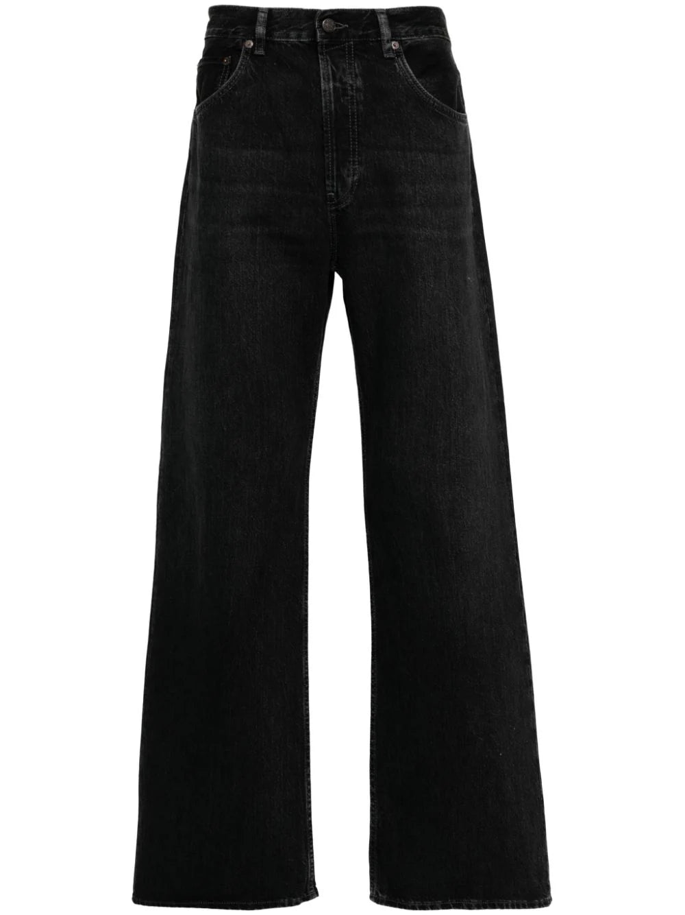 Acne Studios  mid-rise wide-leg jeans