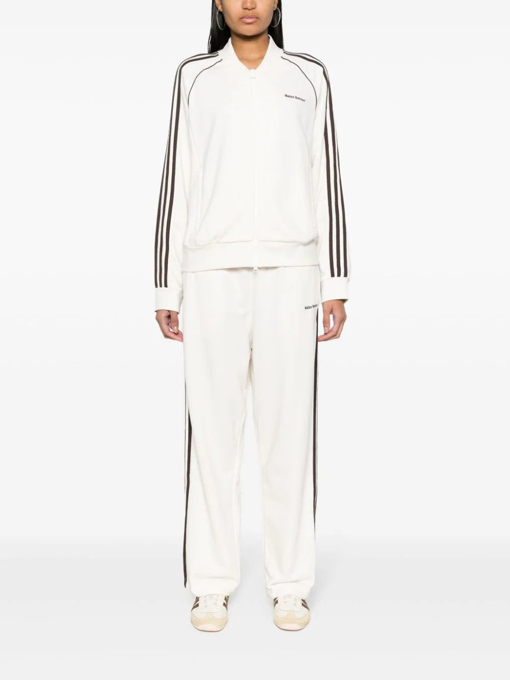 adidas x Wales Bonners embroidered logo track jackets