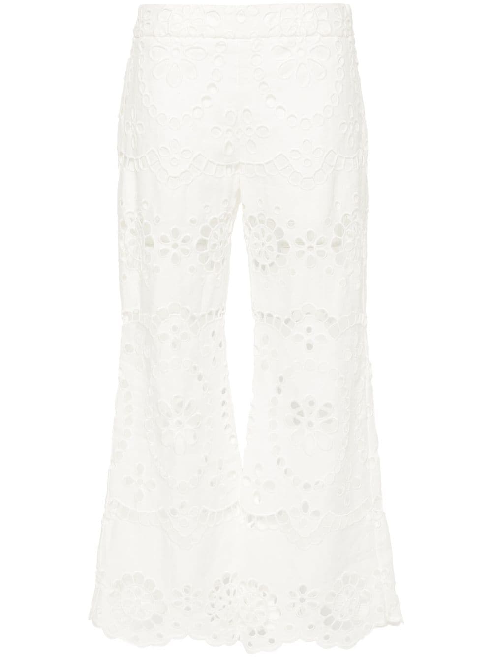 ZIMMERMANN  Lexi broderie anglaise trousers