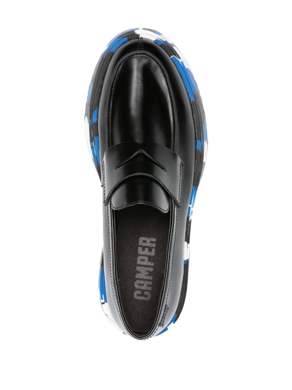 Camper  Walden contrasting-sole leather loafers