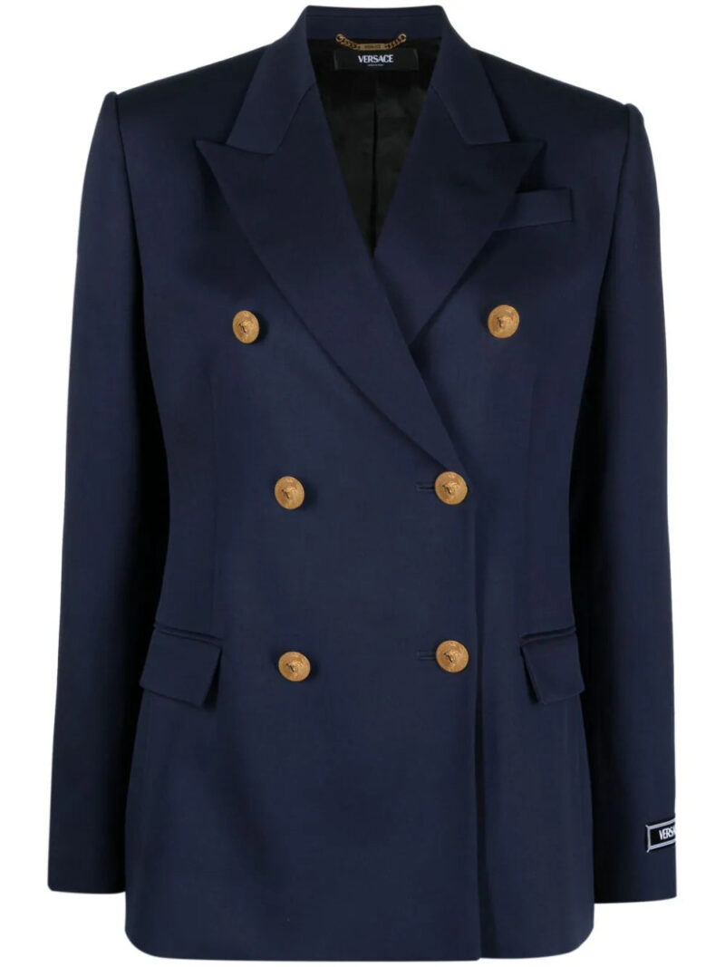 Versace  Medusa Head-buttons wool blazer