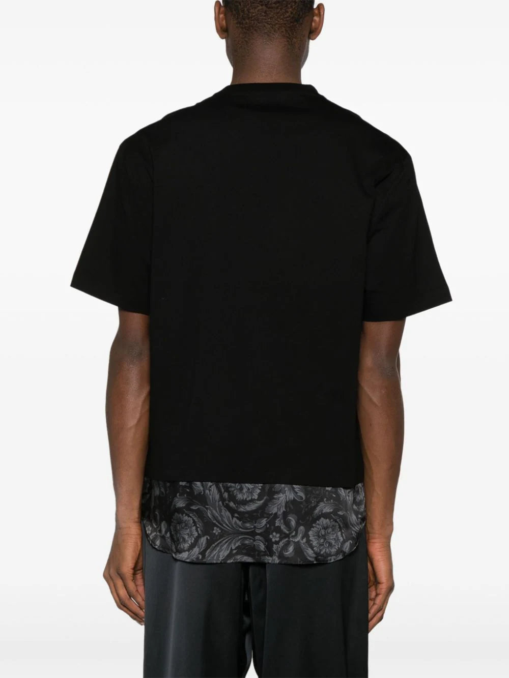 Versace Barocco-print cotton T-shirt