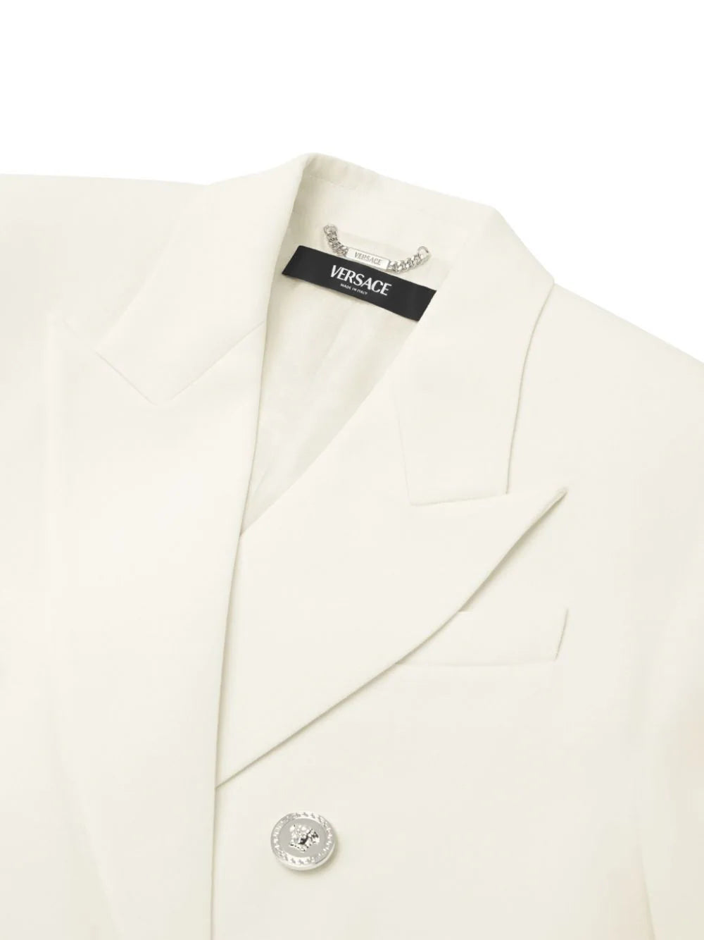 Versace  double-breasted wool blazer