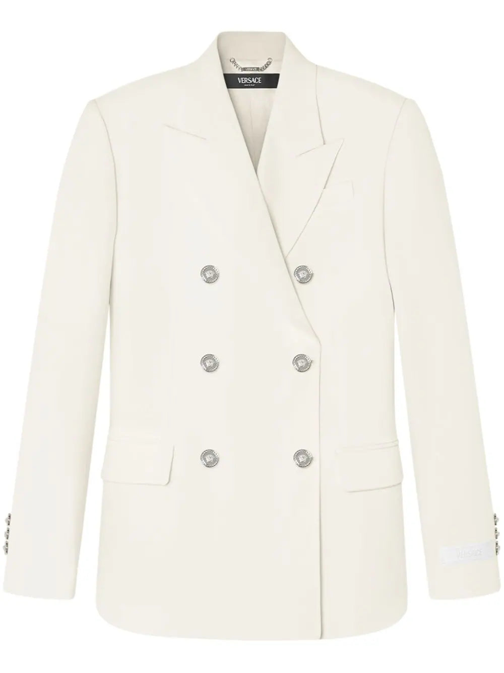 Versace  double-breasted wool blazer