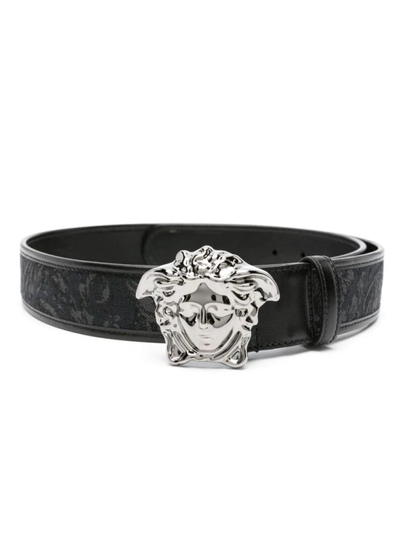 Versace  La Medusa Barocco-jacquard belt