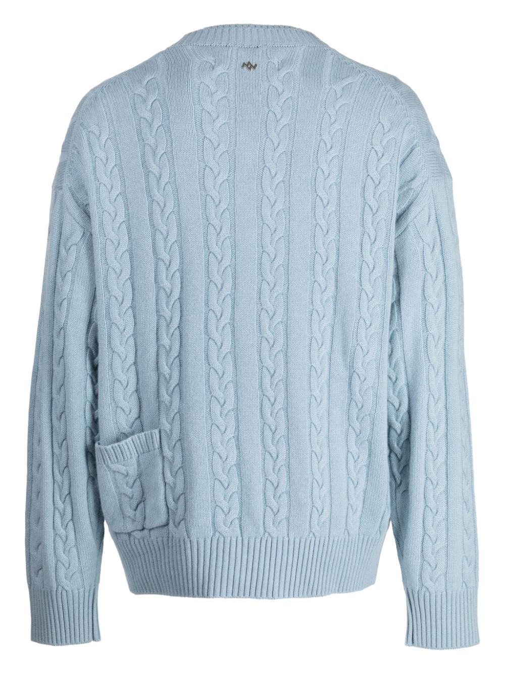 ZZERO BY SONGZIO Panther cable-knit jumper