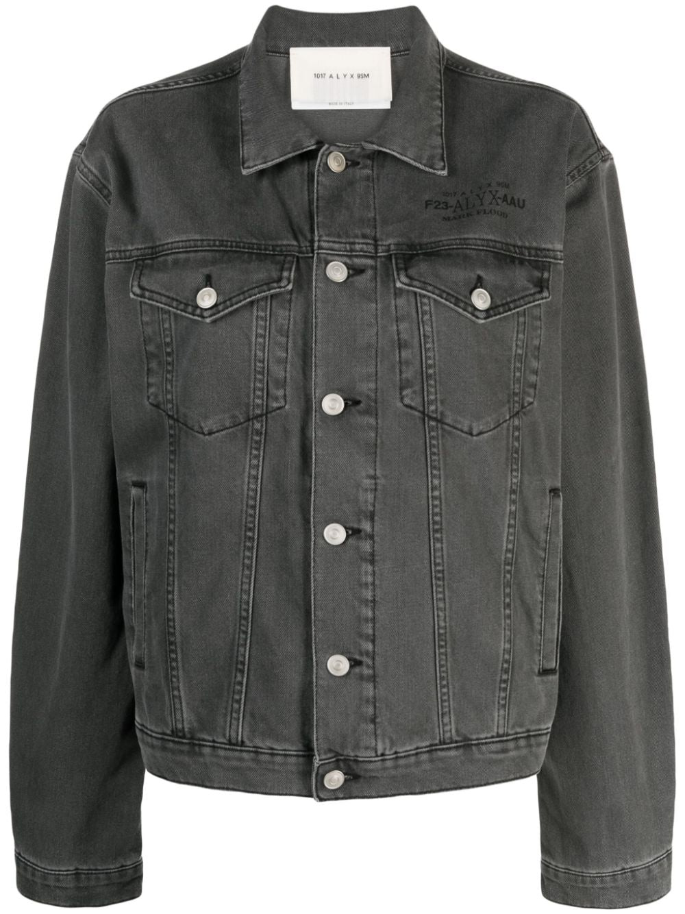 1017 ALYX 9SM  x Mark Flood printed denim jacket