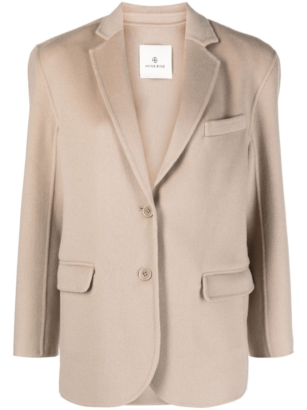 ANINE BING  Quinn wool-cashmere blazer