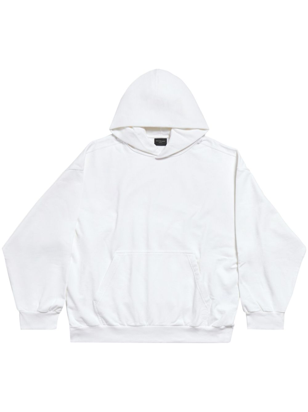 Balenciaga  logo-print cotton hoodie