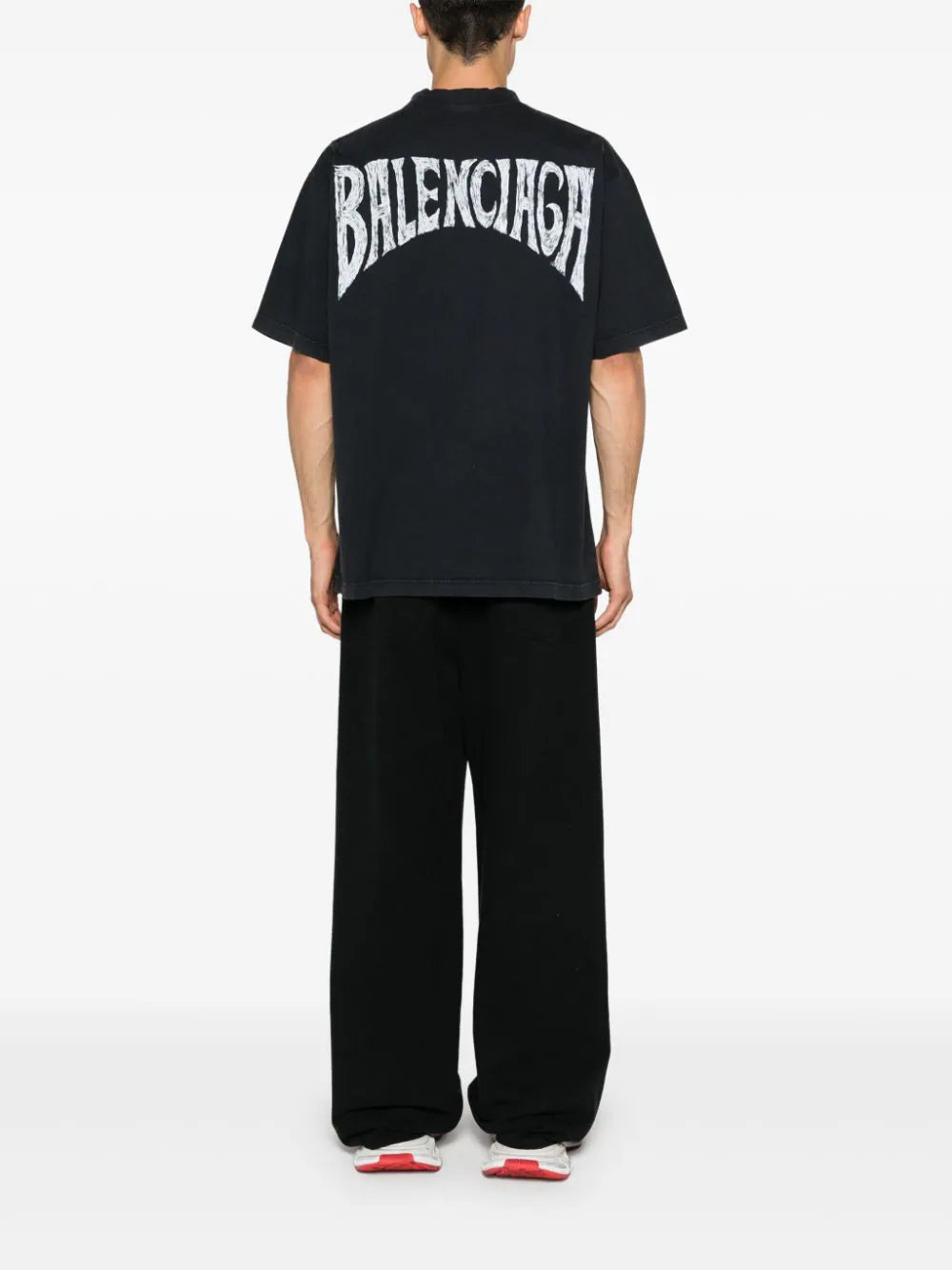 Balenciaga logo-print T-shirt - Image 3