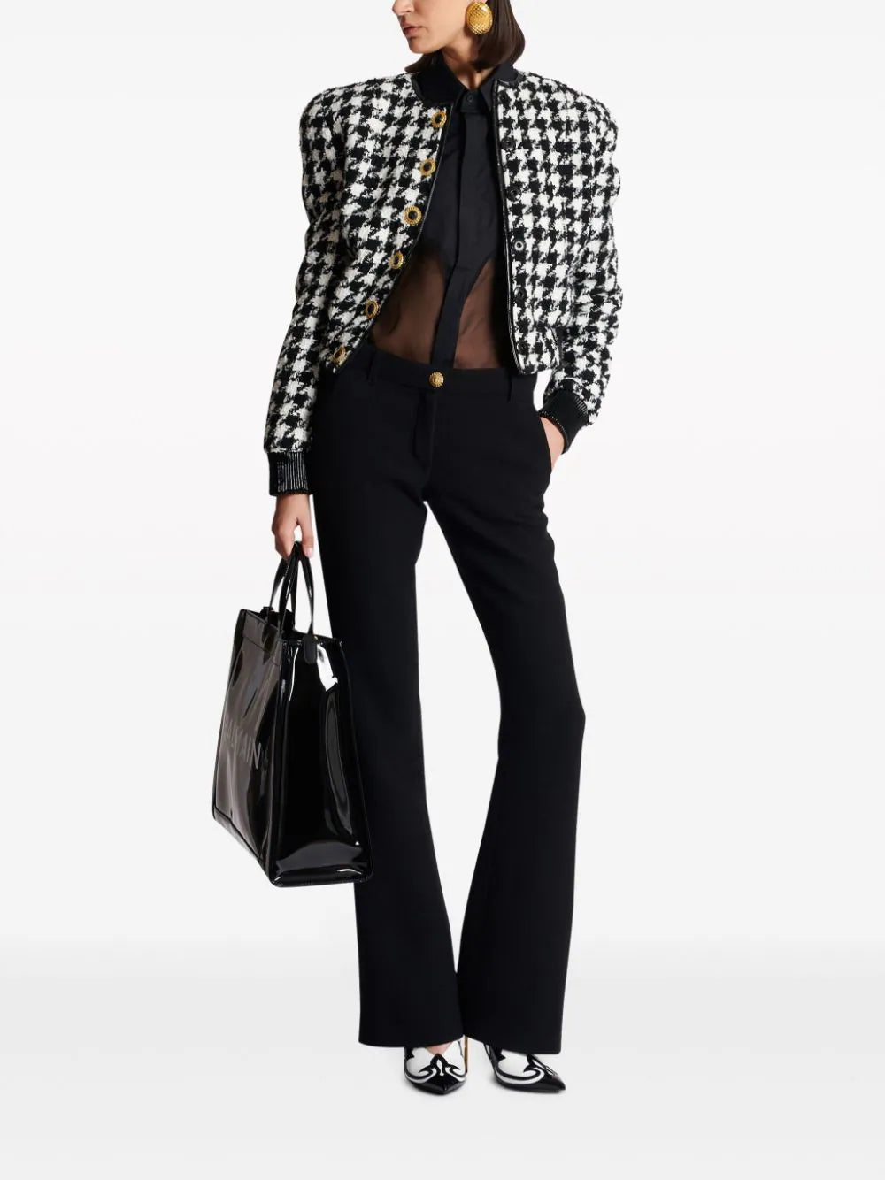 Balmain  Western silk shirt