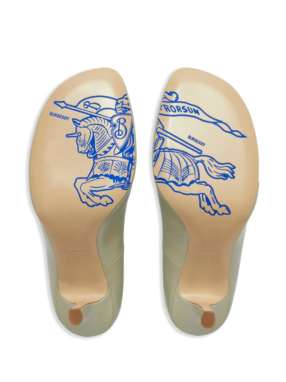 Burberry  85mm slip-on leather pumps