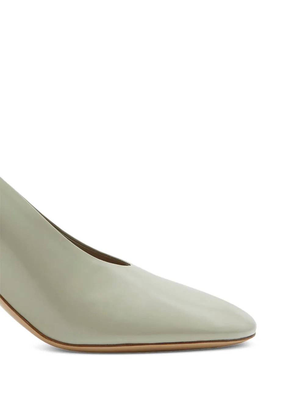 Burberry  85mm slip-on leather pumps