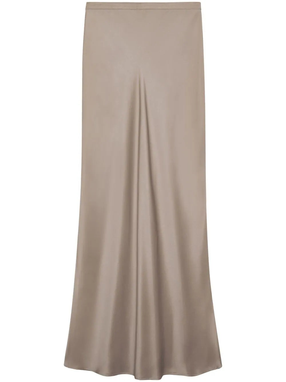 ANINE BING  high-waist silk maxi skirt