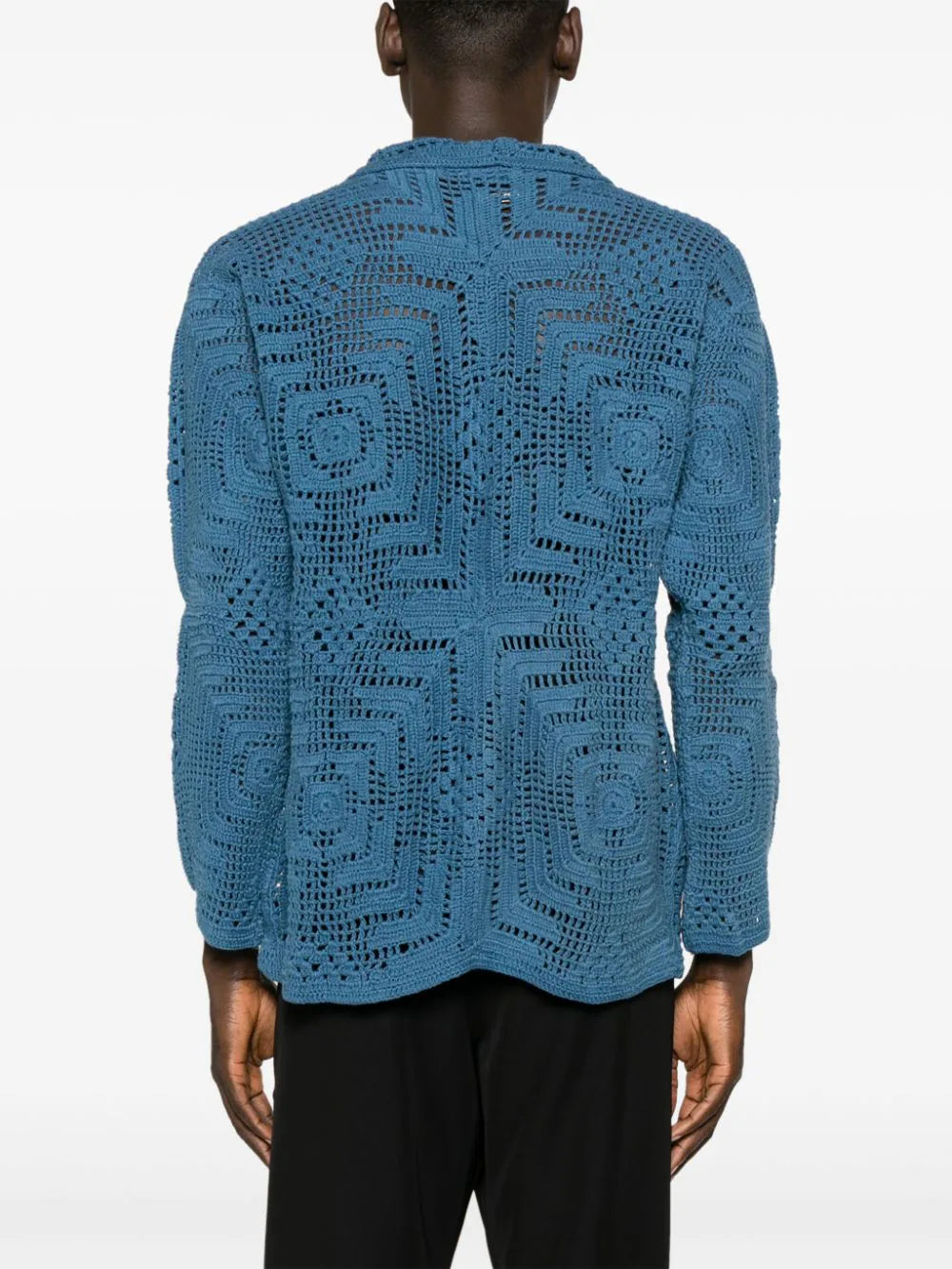 BODE crochet cotton shirt