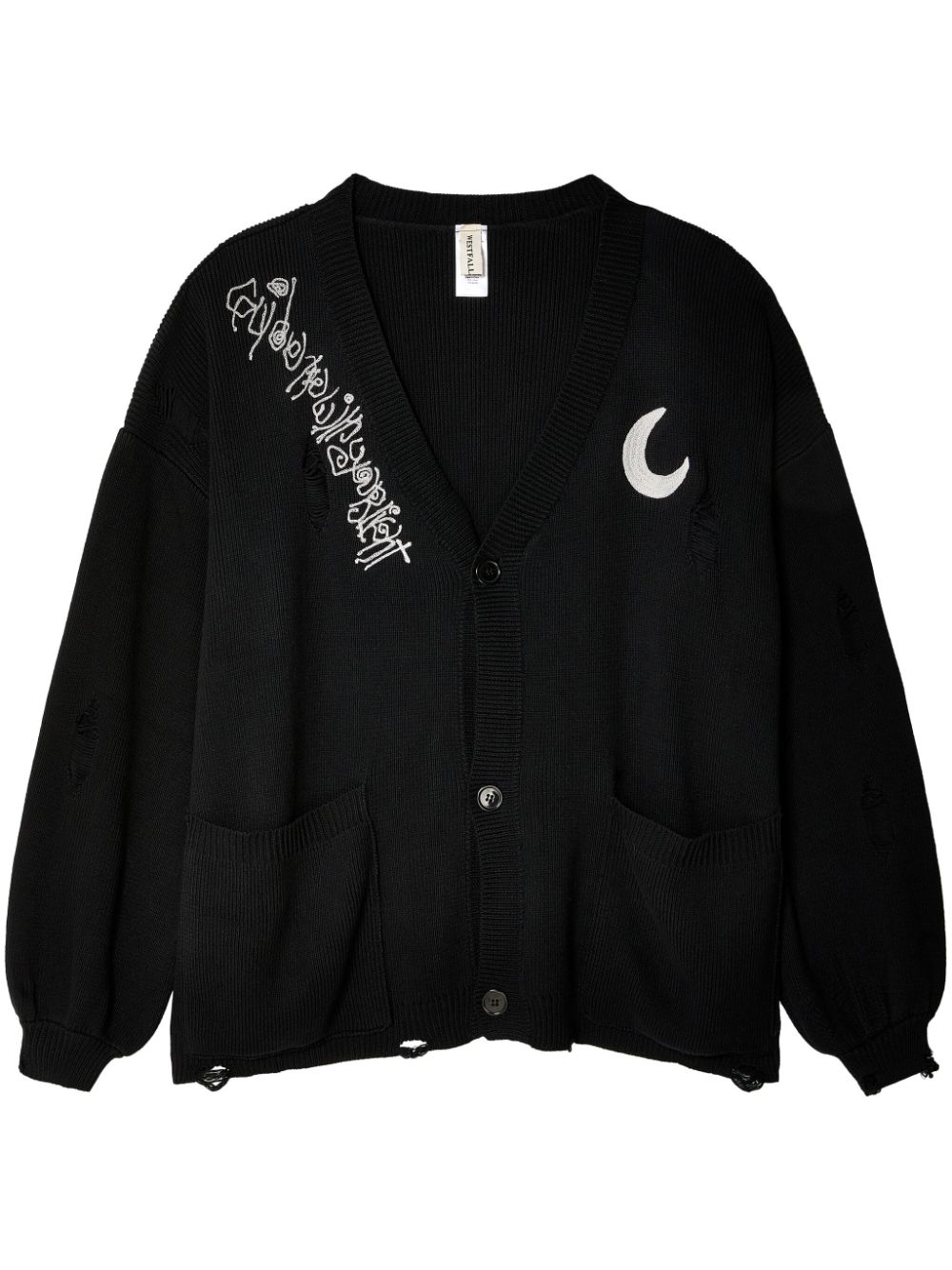 WESTFALL  Moon distressed cardigan