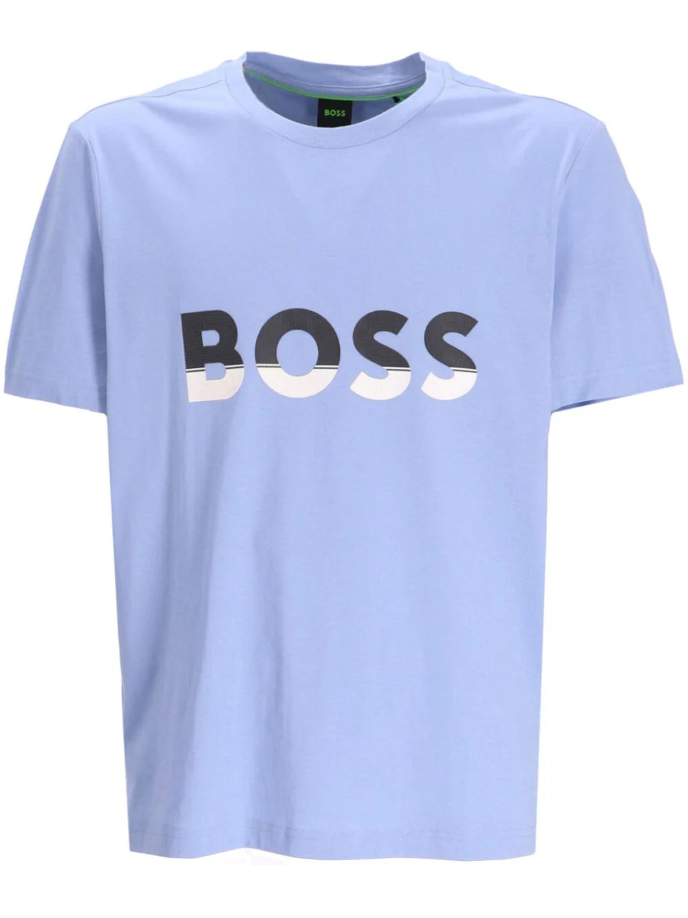 BOSS  logo-print cotton T-shirt